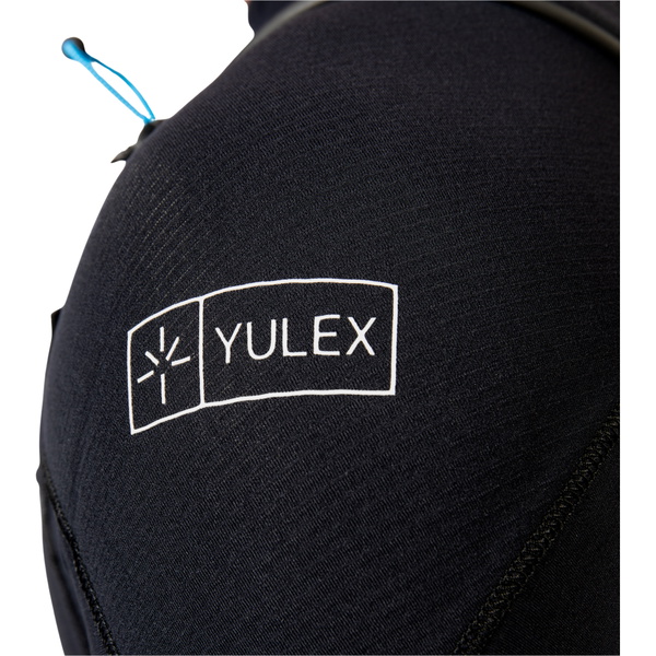 2026 Gul Yulex Flexor 5/4mm Chest Zip Våddragt Til Mænd FX1221-BKBK - Black